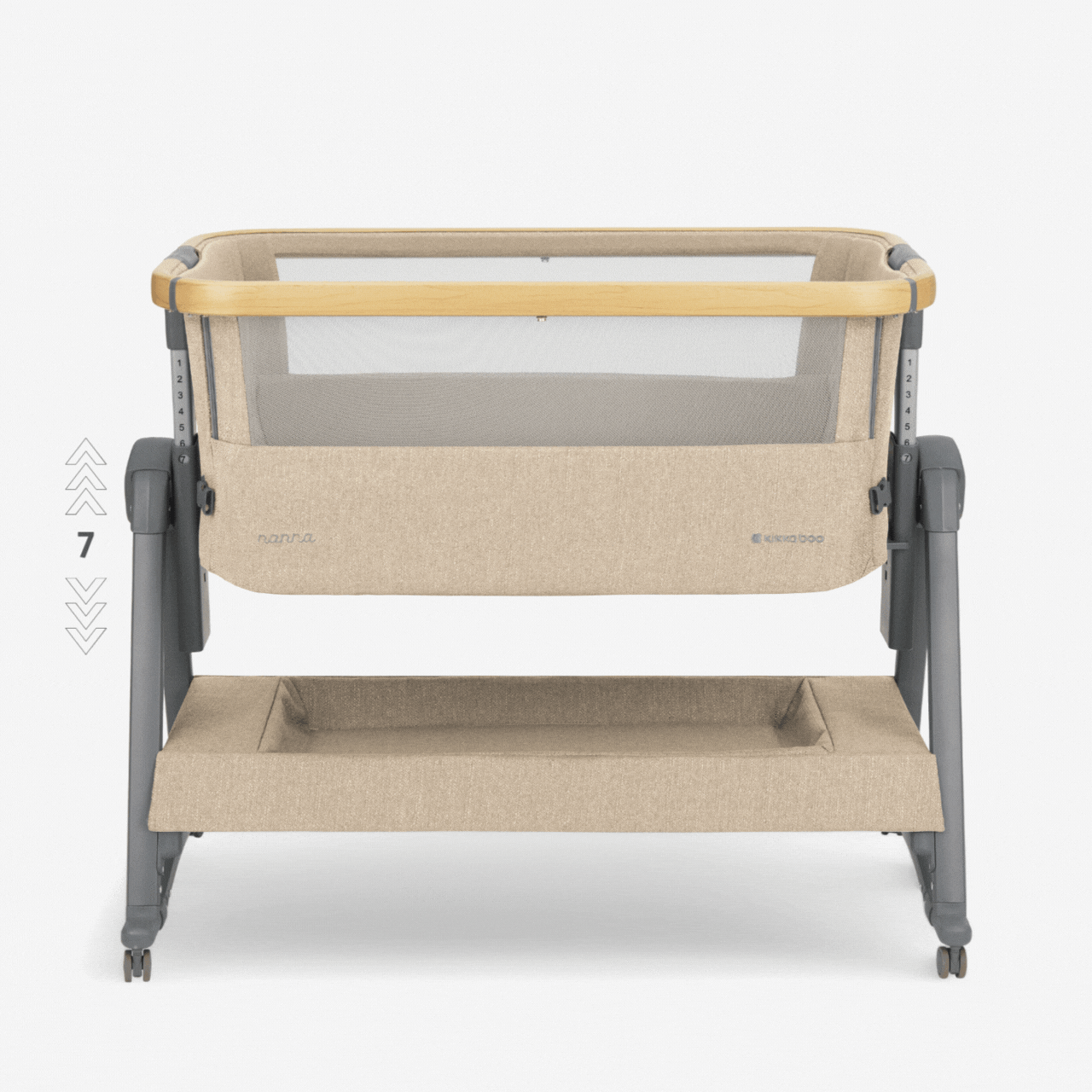 Bedside Crib Nanna 2 Beige
