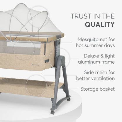 Bedside Crib Nanna 2 Beige