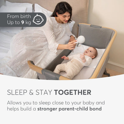 Bedside Crib Nanna 2 Beige