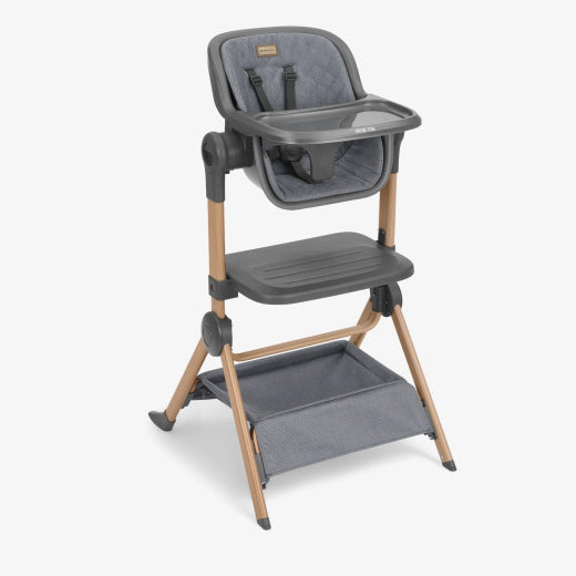 2 In 1 Bedside Crib + Highchair Sleat Me Grey