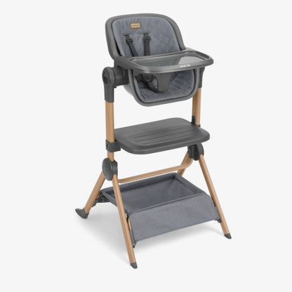 2 In 1 Bedside Crib + Highchair Sleat Me Grey
