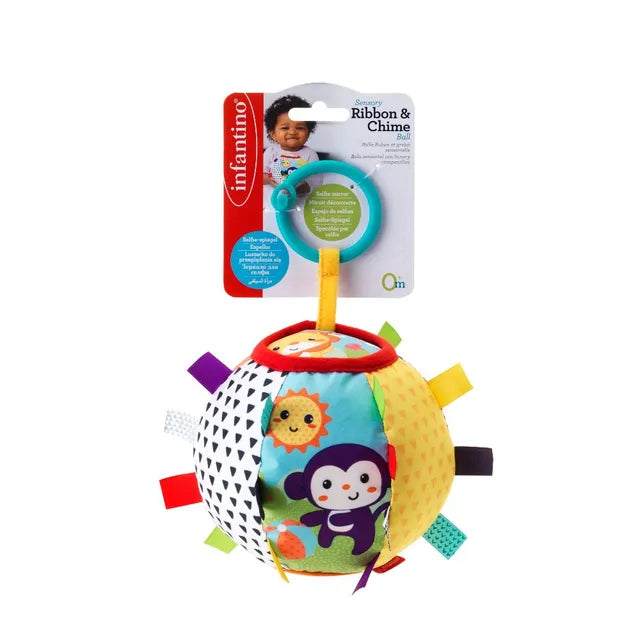 Infantino Sensory Ribbon &amp; Chime Ball