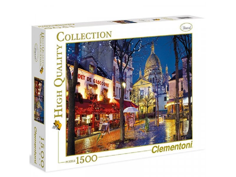 Paris Montmartre, 1500 Pcs Puzzle