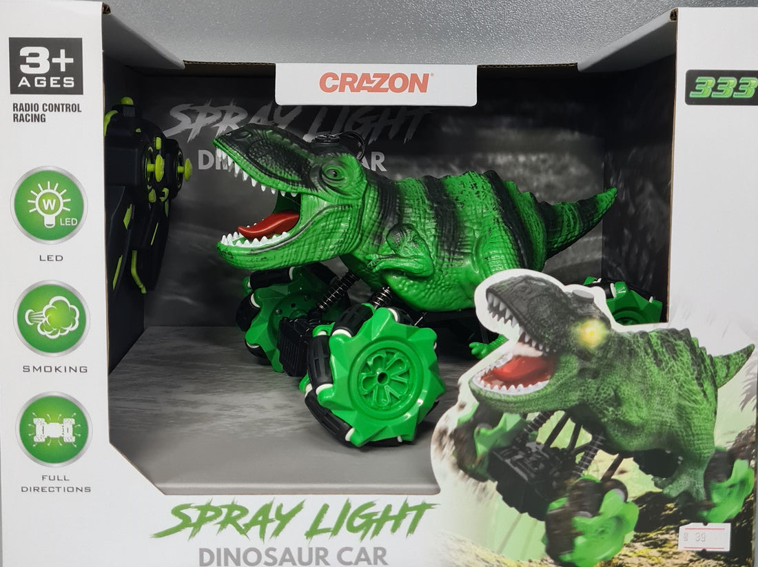 Spray Light Dinosaur Car