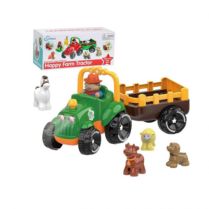 Learning Fun, Happy Farm Tractor