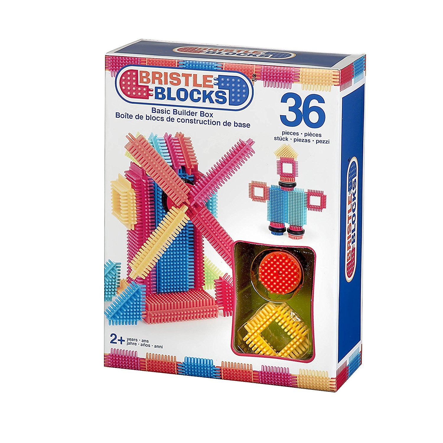 Bristle blocks basic builder bristle blocks 36pcs