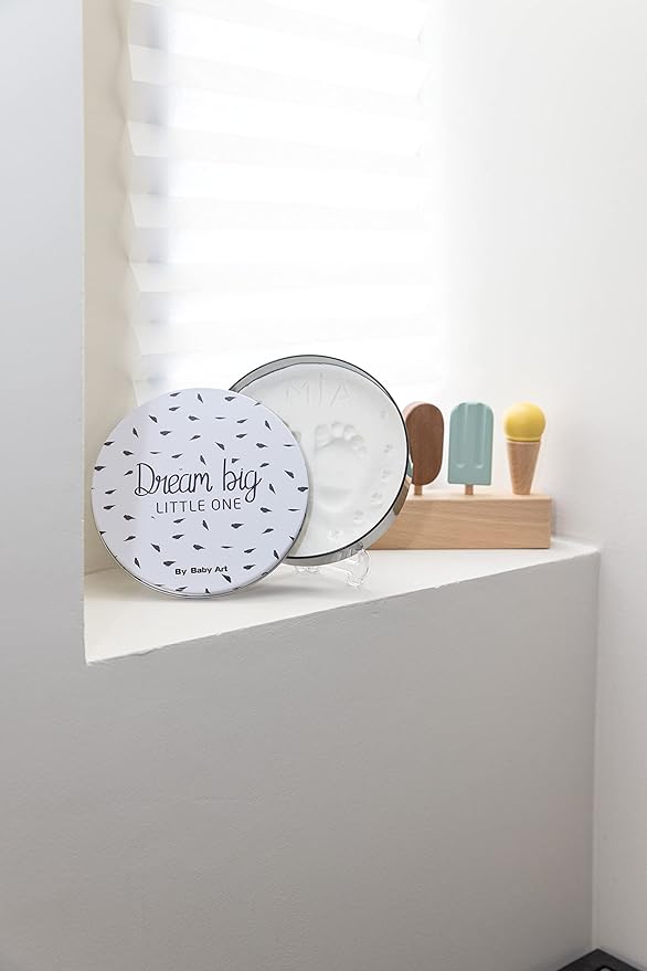 Baby Art Magic Box Round Black White