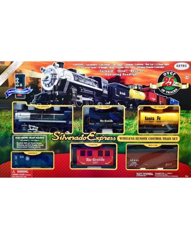 EZTEC Silverado Xpress Train Toy Set