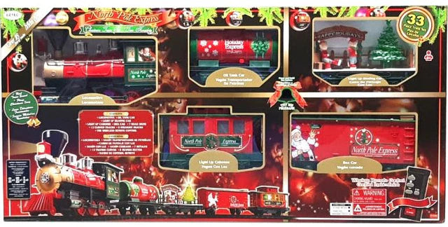 Eztec North Pole Train Set