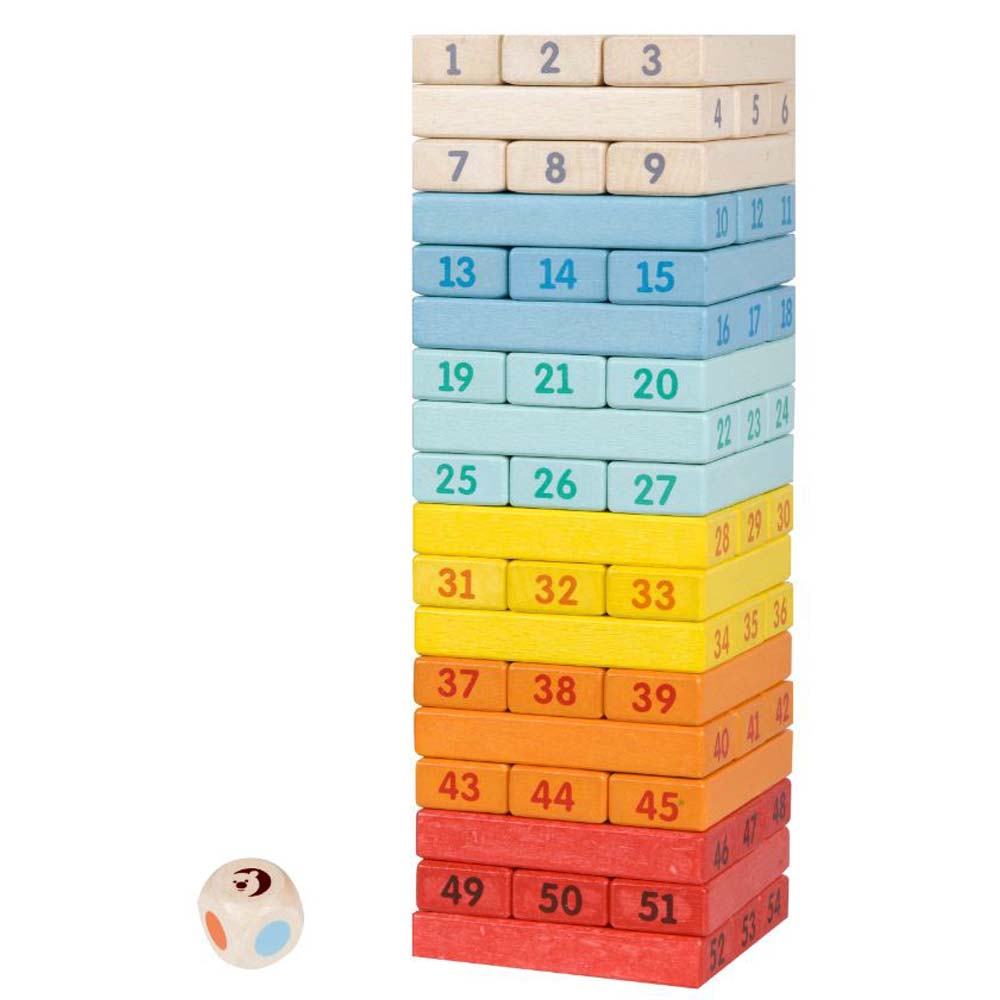 Deluxe Colorful Tower Game