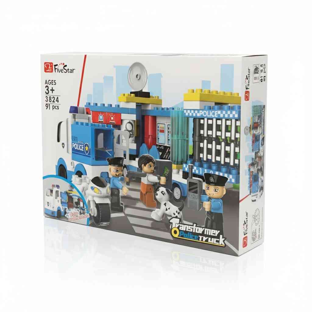 Transformer Police Truck