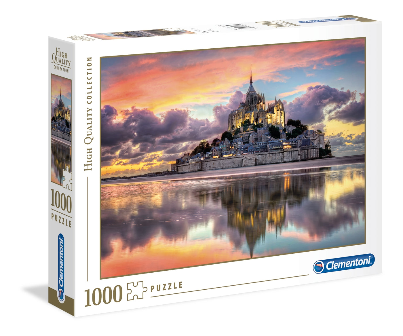 High Quality Collection, Le Magnifique Mont Saint-Michel, 1000 Pcs Puzzle