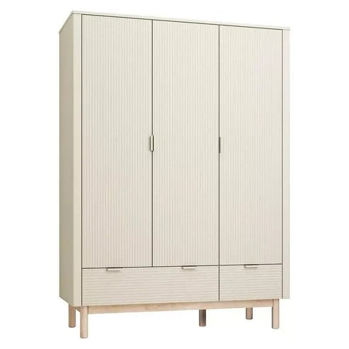 Miloo 3 Door Wardrobe (Incl Legs)