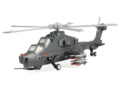 Fiery Thunderbolt Helicopter Gunship