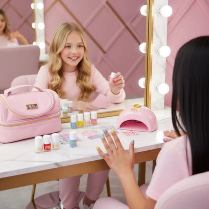 Pink It Beauty Case Nails