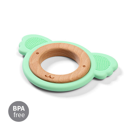 Wooden &amp; Silicone Teether Koala