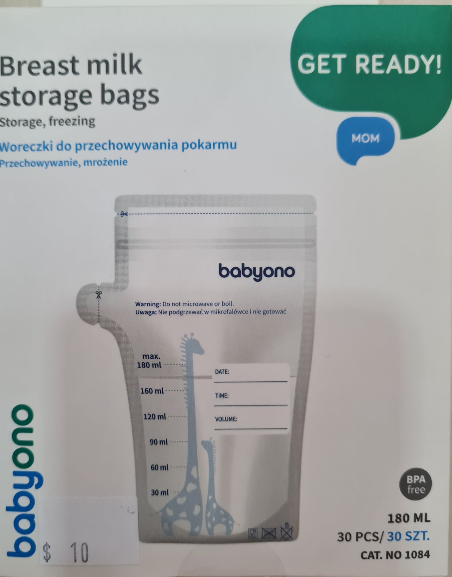 Breast Milk Storage Bags