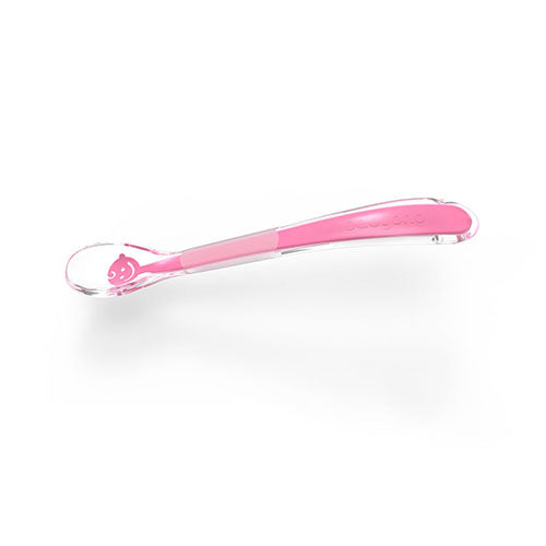 Soft Spoon BABY’S SMILE. Silicone Pink