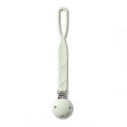 Soother Holder Silicone Green