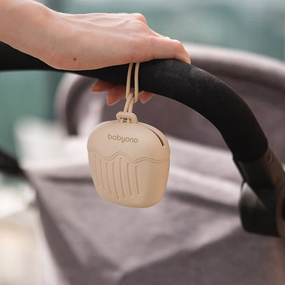 Silicone Soother Case Beige