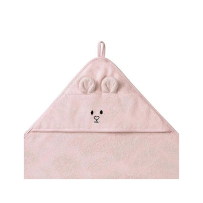 BabyOno Bamboo Hooded Towel 100 x 100 Cm Pink