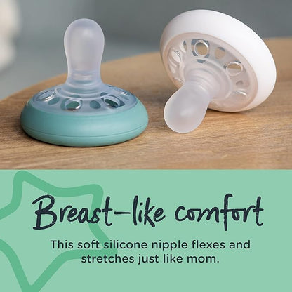 Tommee Tippee Ultimate Fit Newborn Pacifiers, 0-6 Month