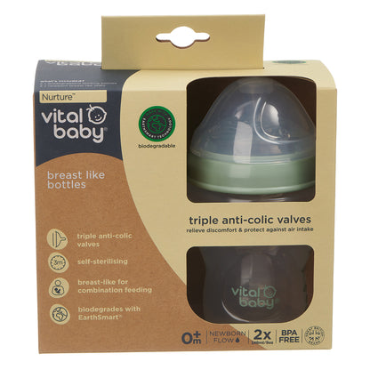 Vital Baby Nurture Breast lLike Bottle 240 ml 2pk