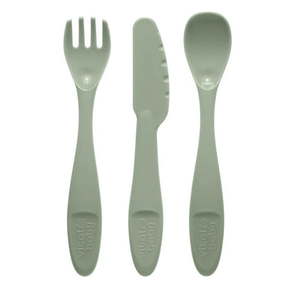 Vital Baby Perfectly Simple Cutlery 15pk Natural