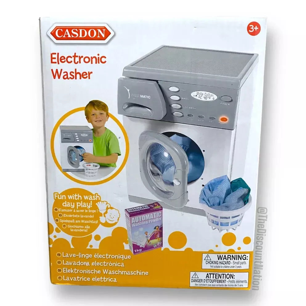 Little Tikes Washing Machine Casdon Toy Electronic Washing Machine