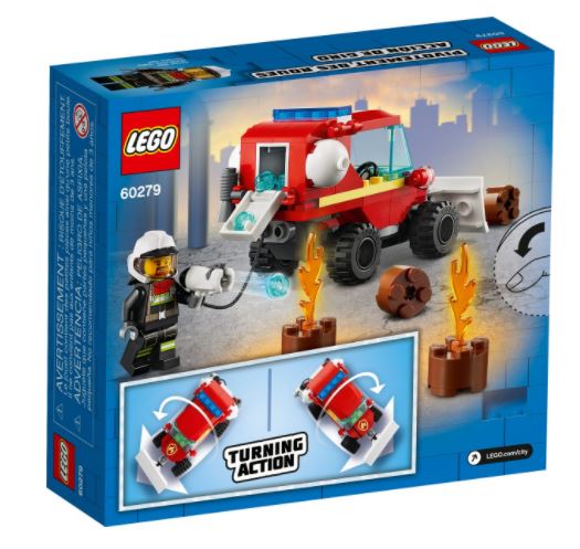 Lego fire hazard truck - 60279