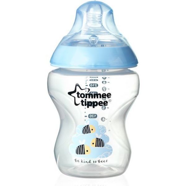 Tommee tippee closer to nature 1x260ml decorative feeding bottle-bpa free