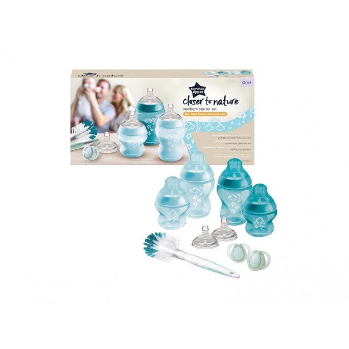 Tommee tippee ctn starter btl kit blue al/ar