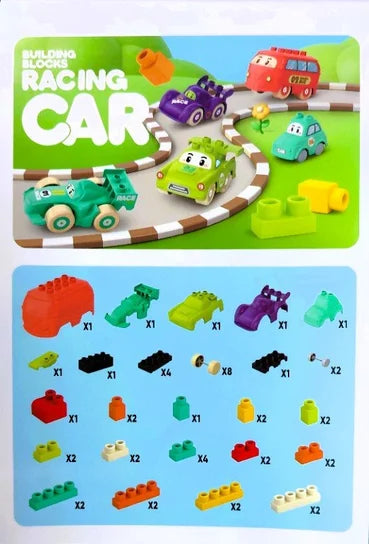 Soft Cars Blocks 50 Pieces Box