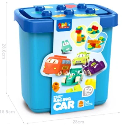 Soft Cars Blocks 50 Pieces Box