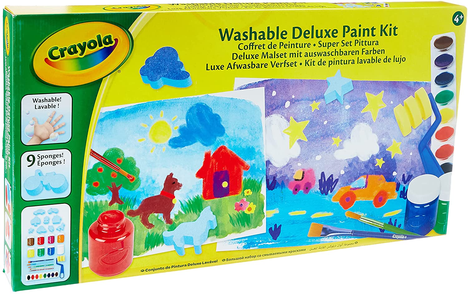 Washable Deluxe Paint Kit