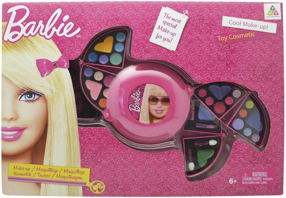 Barbie Big Sliding Cosmetic Case