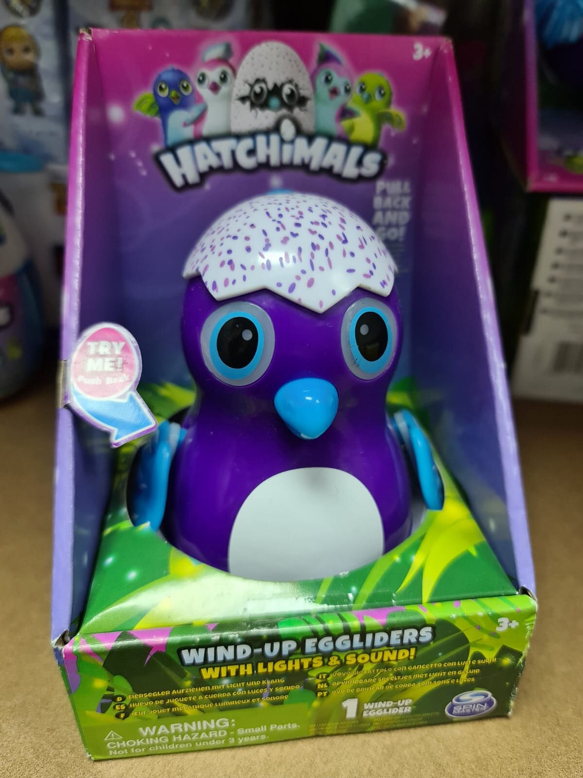 Wind-Up Eggliders With Lights &amp; Sound