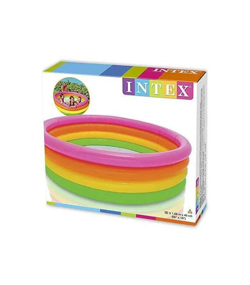 Intex Sunset Glow Pool 4 Rings 168*46