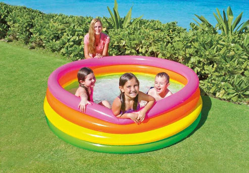Intex Sunset Glow Pool 4 Rings 168*46