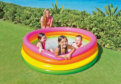 Intex Sunset Glow Pool 4 Rings 168*46