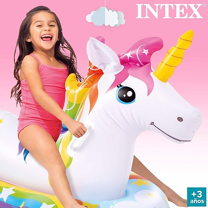 Intex  magical unicorn ride-on