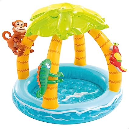 Intex tropical island baby pool