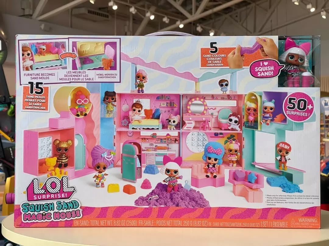 Squish Sand Magic House