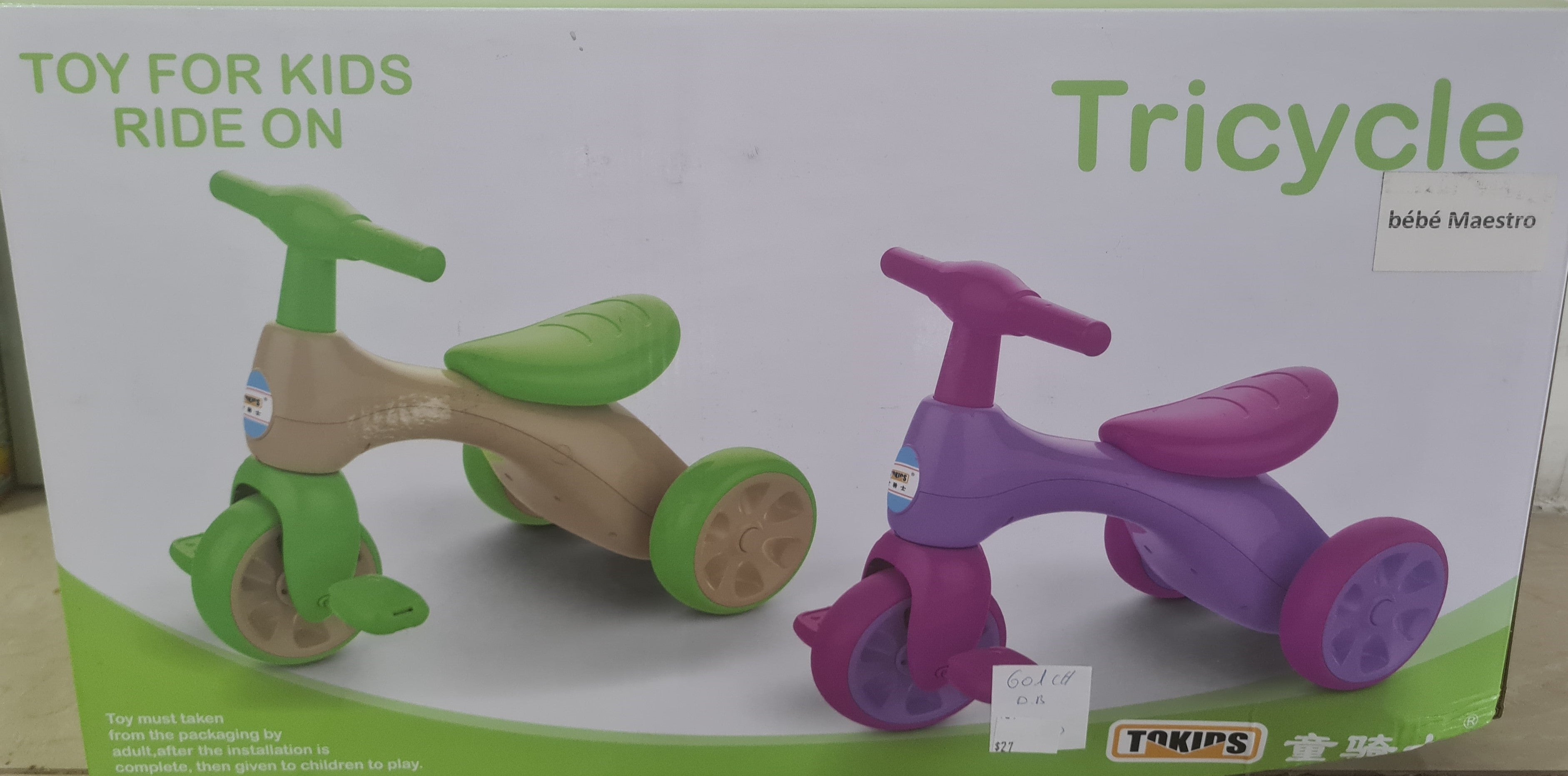 Tokids Tricycle Bebe Maestro