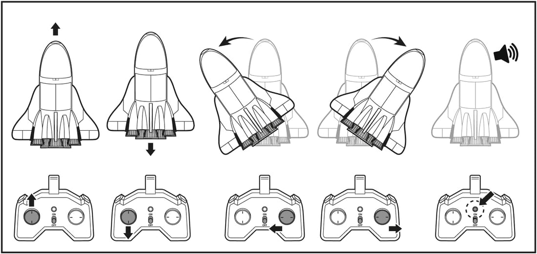 Buki Space Shuttle RC Space Junior