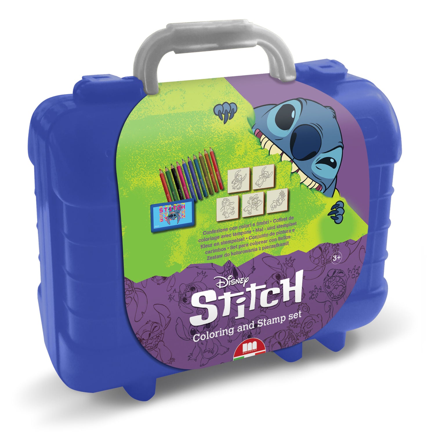 Disney Stitch Coloring and Stamp Set