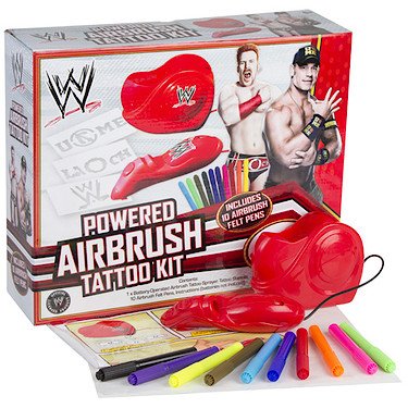 Powered Airbrush Tattoo Kit