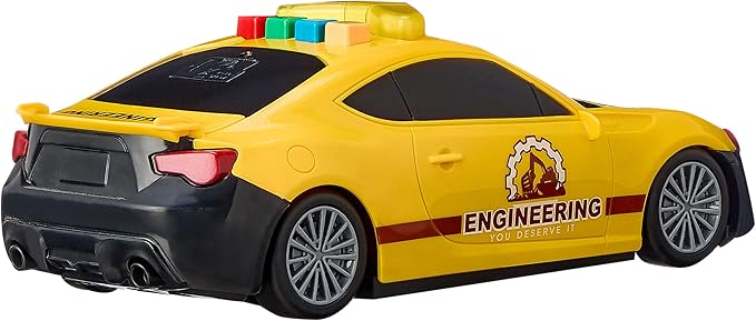 Musical Flash Car With 3 Die Cast Cars
