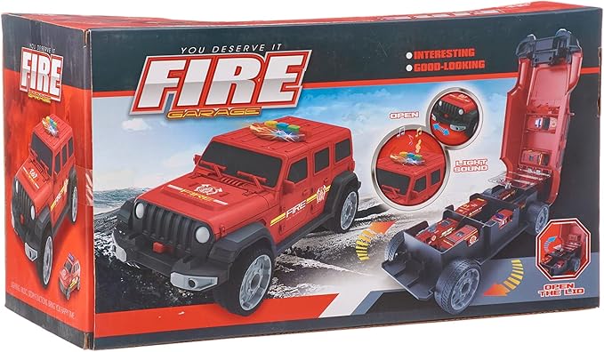 Free Wheel Musical Flash Jeep