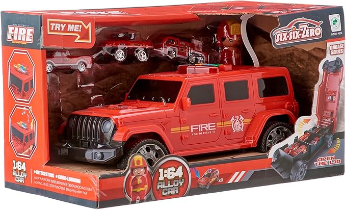 Free Wheel Musical Flash Jeep